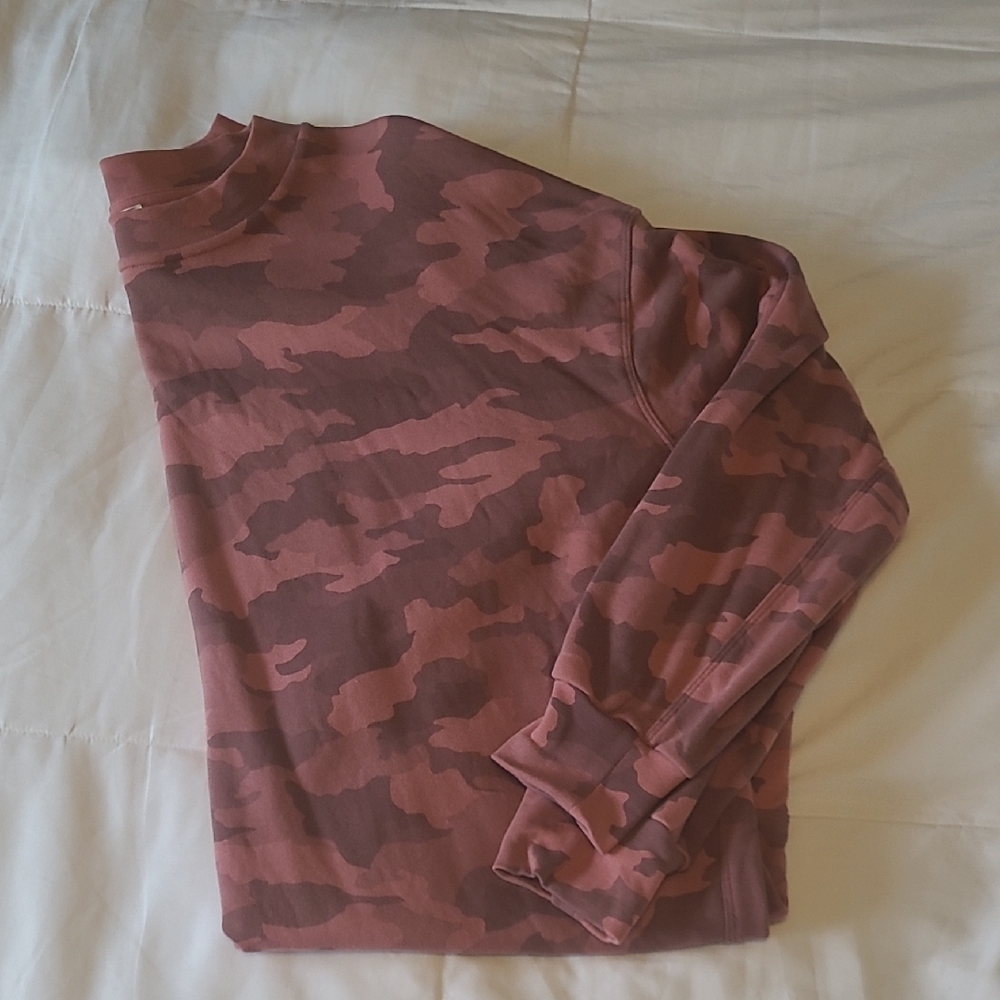 lululemon athletica Pink Crewneck Sweater
